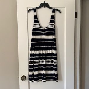 JCrew bevy stripes dress